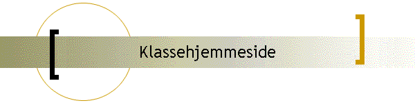 Klassehjemmeside